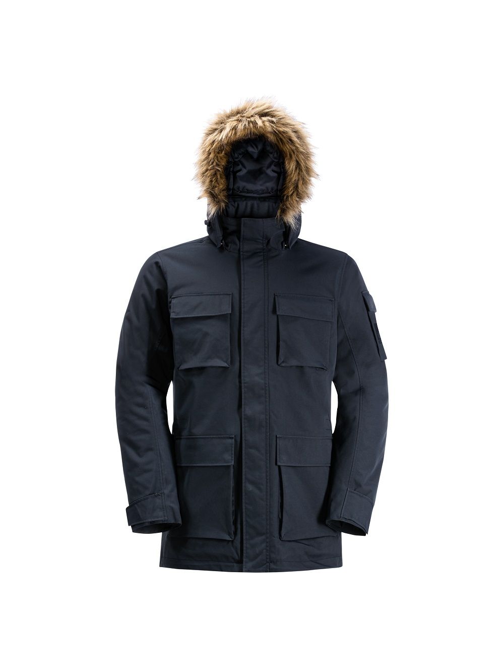 Jack wolfskin glacier canyon parka black Clearance