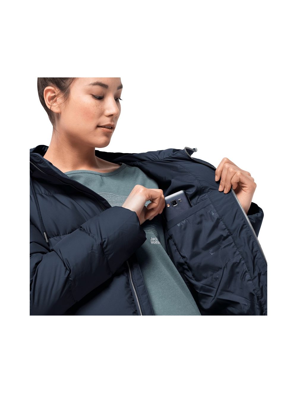 Jack wolfskin donsjas crystal hotsell palace