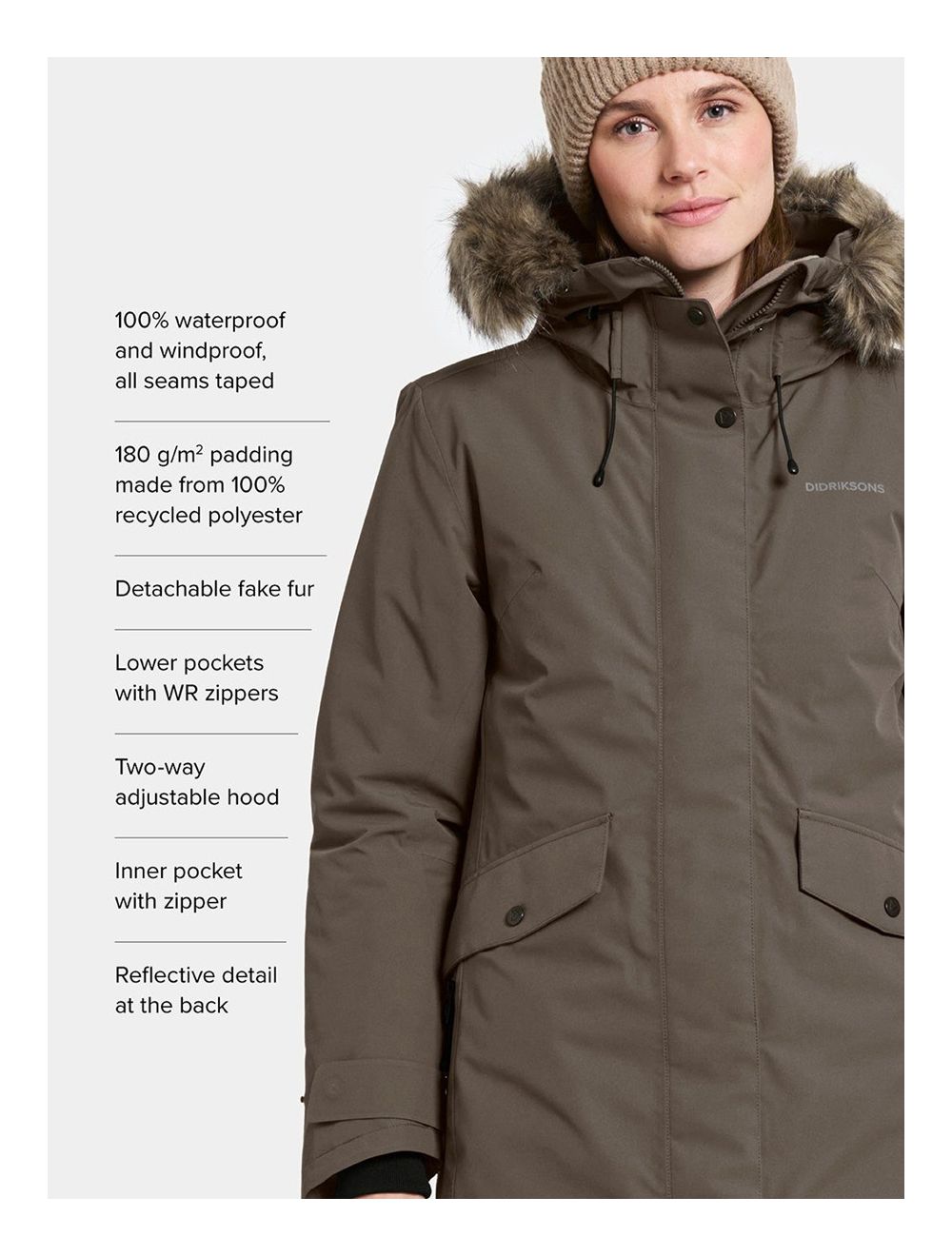Didriksons Erika Womens Parka 3 Kopen? Ronald Adventure Shop