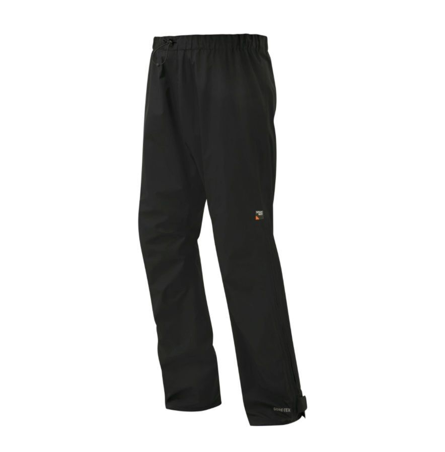33,000ft Opvouwbare regenbroek voor heren, waterdicht, lichte fietsbroek, winddicht, reflecterende wandelbroek voor golf, outdoor, vissen, donkerblauw, M / 30L