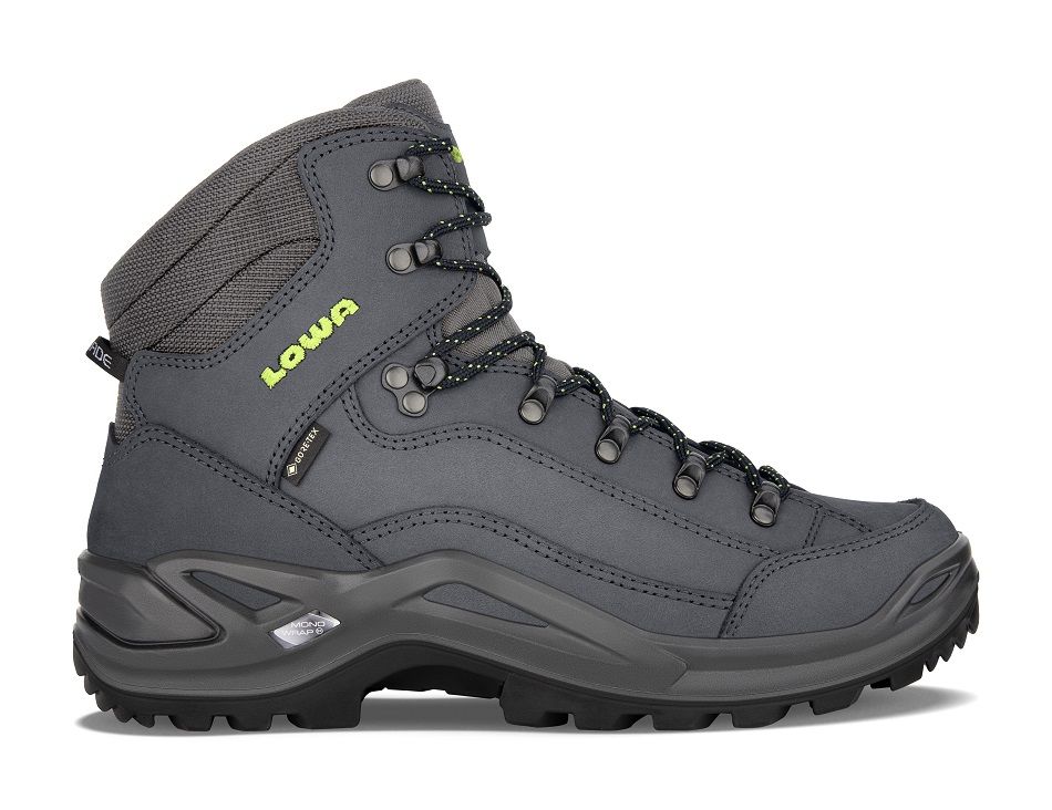 Lowa Renegade GTX Mid wandelschoenen heren antraciet/blauw – Wandelstunter