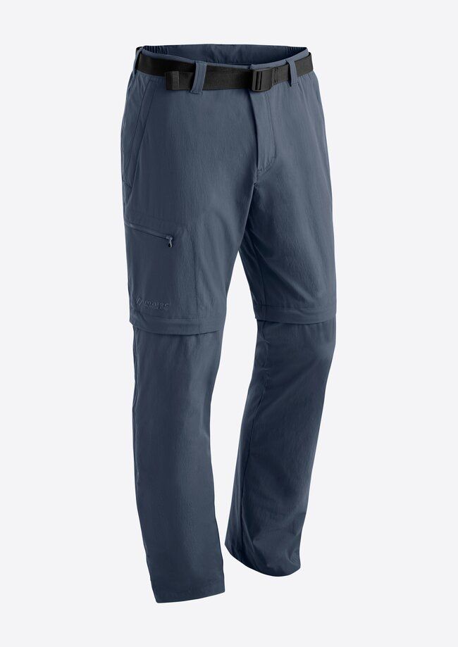 33000ft Wandelbroek voor heren, afritsbroek, ademend, afneembaar, stretch, outdoorbroek met 6 zakken, zomer, functionele broek, sneldrogend, lichte korte broek voor wandelen, fietsen