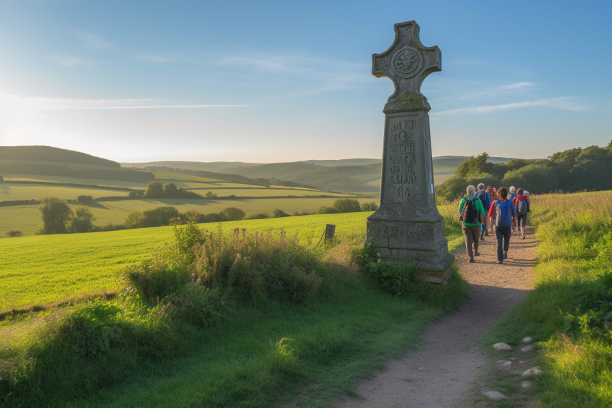 Wandelen naar Santiago de Compostela